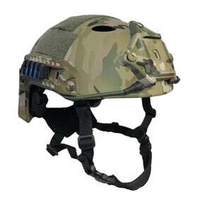 United Shield International SRS Bump Helmet features USI Rails and NVG Mount